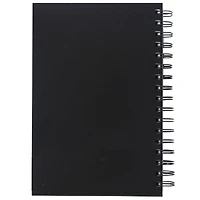 ArtSkills® Black Spiral Sketchbook with Perforated Pages, 6" x 9"