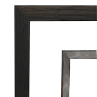 Expressions™ 5" x 7" Black & Silver Fillet Frame by Studio Décor®