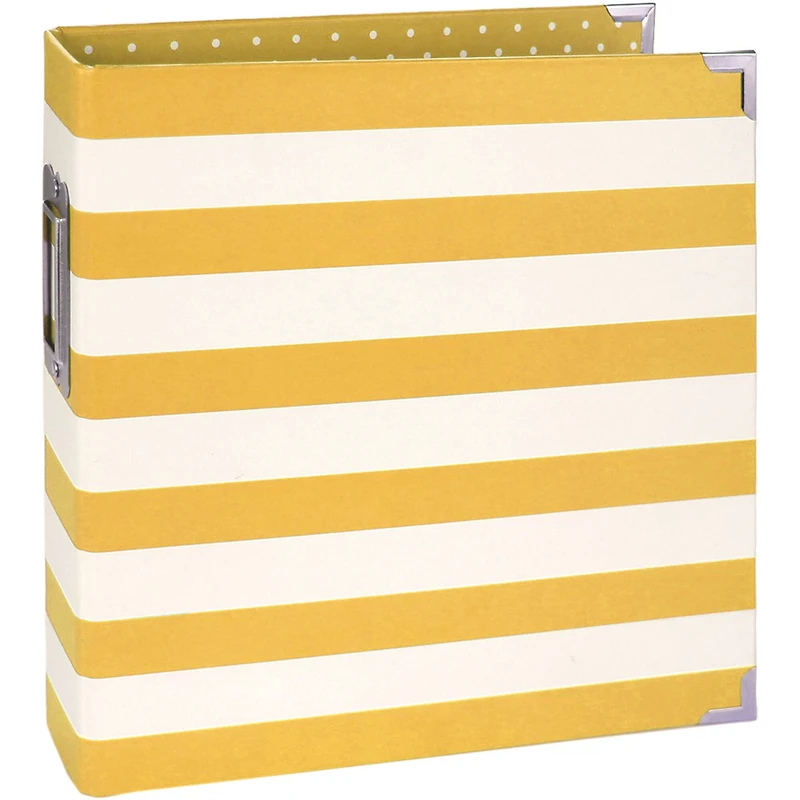 Simple Stories Sn@p!™ Stripes Designer Binder, 6" x 8"