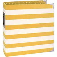 Simple Stories Sn@p!™ Stripes Designer Binder, 6" x 8"