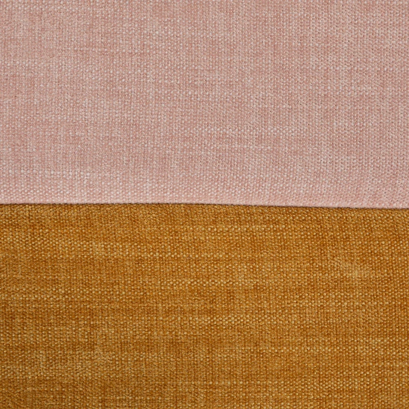 Hello Honey® 18" Modern Square Fabric Upholstered Striped Pouf