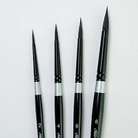 Silver Brush Limited Black Velvet® Round Brushes Set