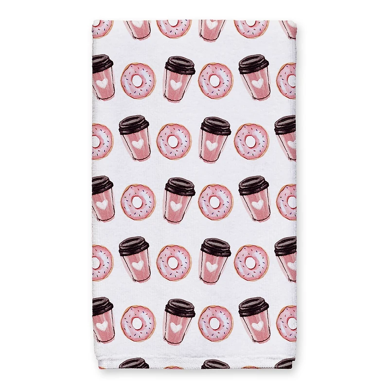 We Go Together Like Coffee & Donuts Tea Towel Set