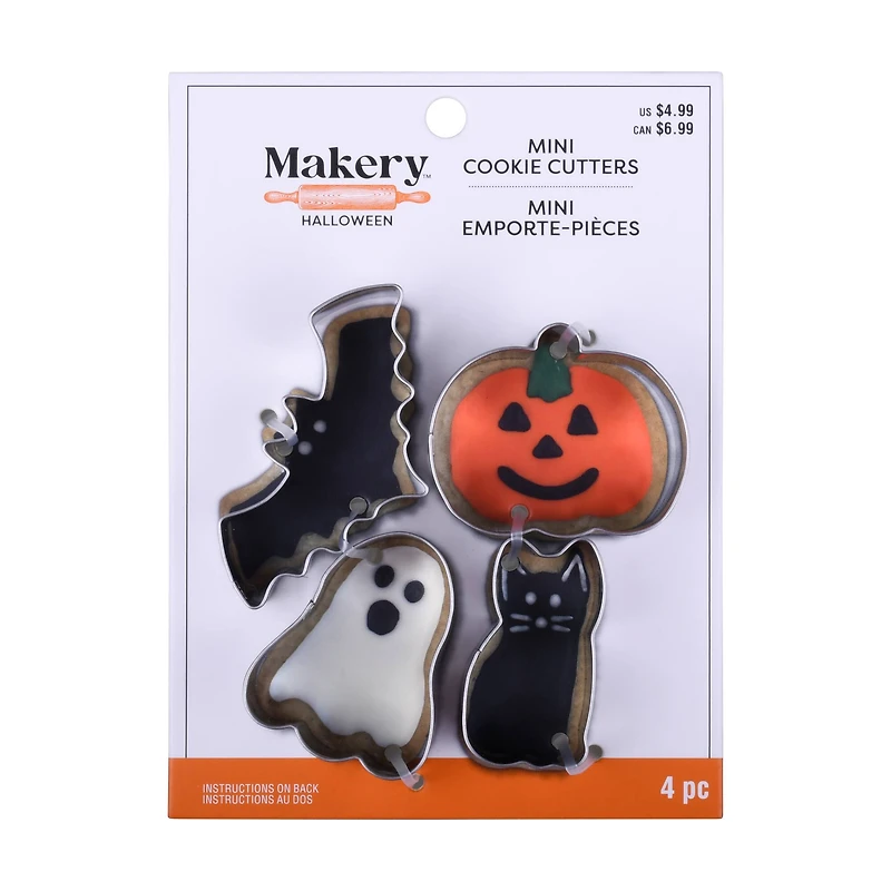 Mini Halloween Cookie Cutter Set by Makery™