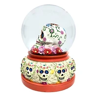 6.75" Sugar Skull Musical Water Globe by Ashland®