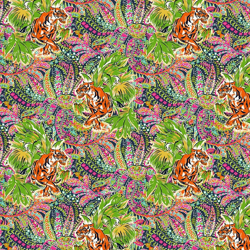 Springs Creative Tiger Paisley Cotton Fabric