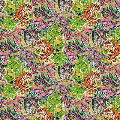 Springs Creative Tiger Paisley Cotton Fabric