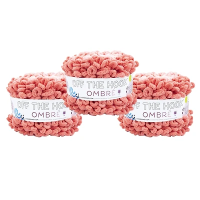 3 Pack Lion Brand® Off the Hook™ Ombre Yarn