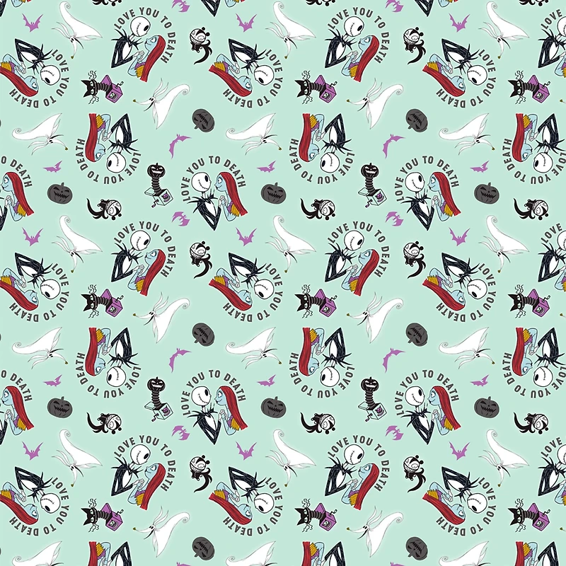 Disney® Nightmare Before Christmas Love You to Death Cotton Fabric