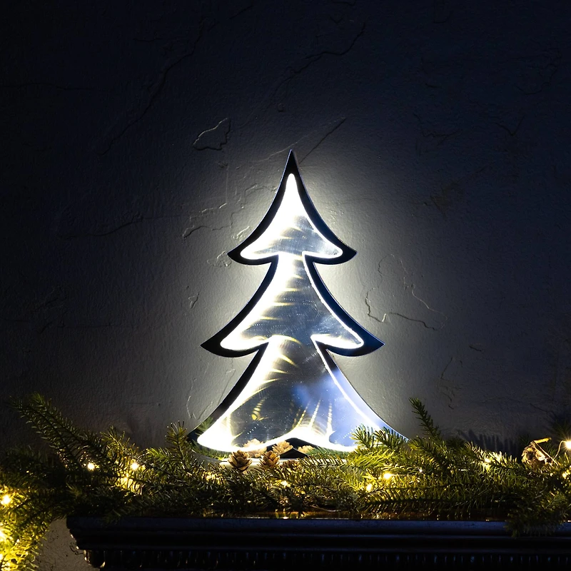12.5" Pine Tree Outline Ekko Light Display Set