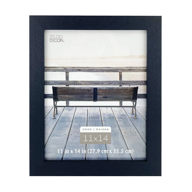 Home Distressed Black Frame by Studio Décor