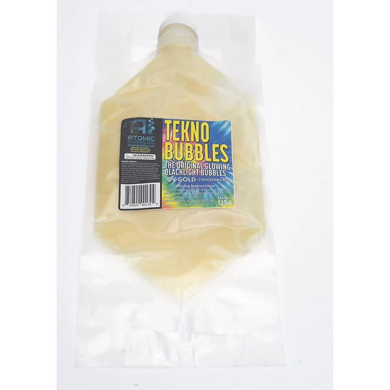 Atomic Bubbles 128oz. Gold Tekno Bubbles Smart Pouch Refill
