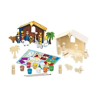 Works of Ahhh... Wood Painting Kit - Nativity