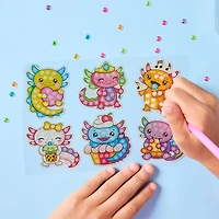 Creativity for Kids® Big Gem Diamond Painting Axolotl