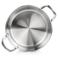 Martha Stewart 8qt. Castelle Stainless Steel Dutch Oven with Lid