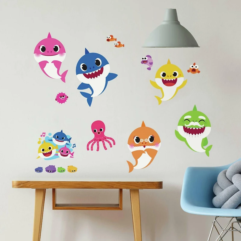 RoomMates Baby Shark Peel & Stick Wall Decals