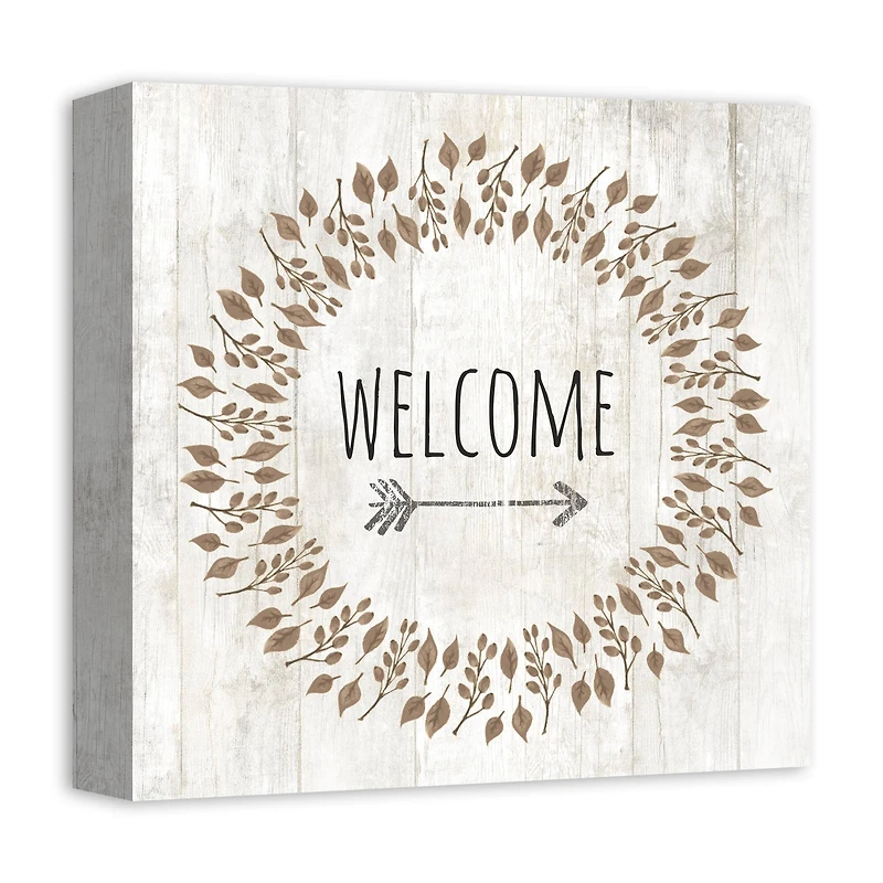 Autumn Welcome Canvas Wall Art