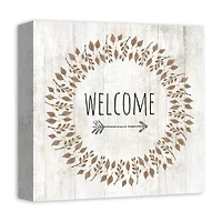 Autumn Welcome Canvas Wall Art