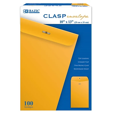BAZIC® Clasp Envelopes