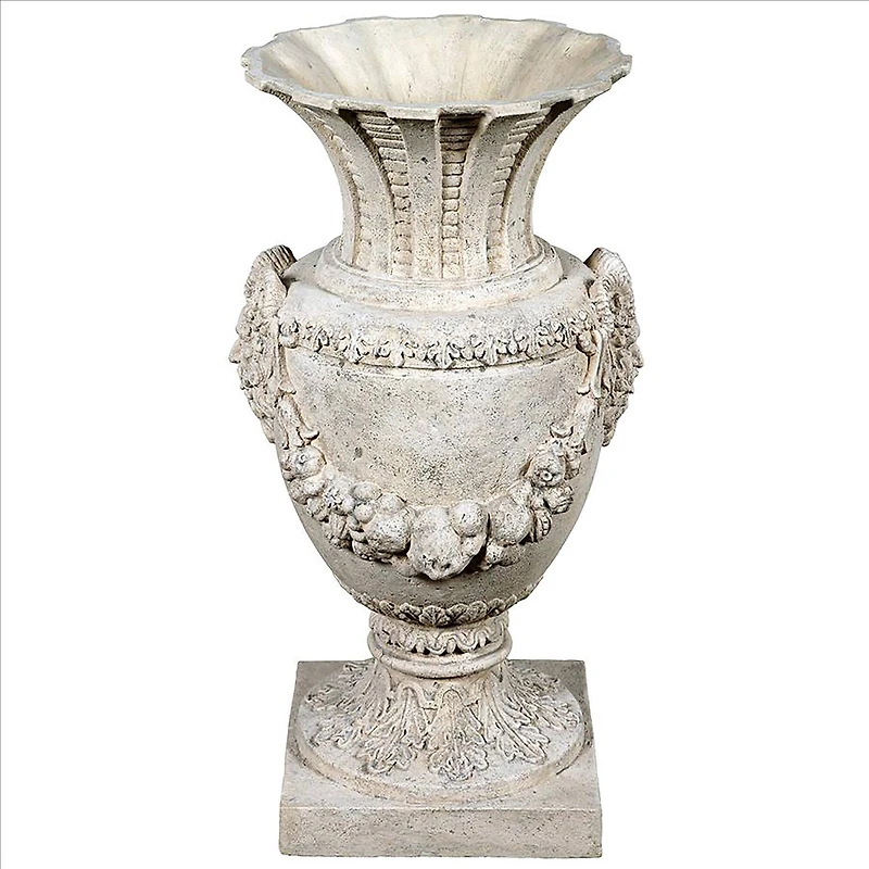 Design Toscano 34.5" The Greek Pan of Olympus Architectural Garden Urn