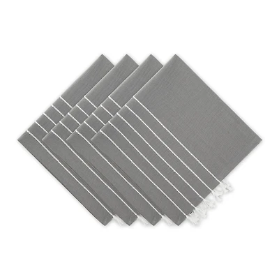DII® Striped Tassel Napkins
