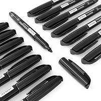 Arteza® Black Fine Tip Permanent Marker Set