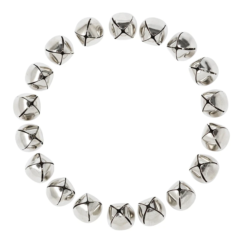 12 Packs: 38 ct. (456 total) 18mm Silver Jingle Bells by Creatology™