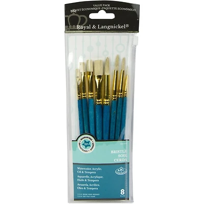 Royal & Langnickel® Bristle Value Pack Brush Set