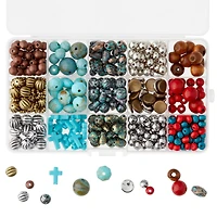 12 Pack: Southwest Crafting Beads Box by Bead Landing™