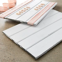 17" Whitewashed Plaque by Make Market™, 2ct.