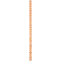 Orange Crackle Glass Round Beads, 8mm by Bead Landing™