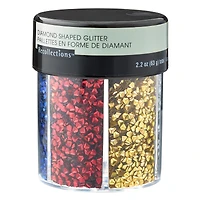 3D Diamond Shaped Glitter Caddy by Recollections™