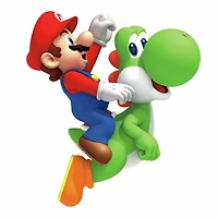 RoomMates Nintendo Yoshi & Mario Peel & Stick Giant Decal