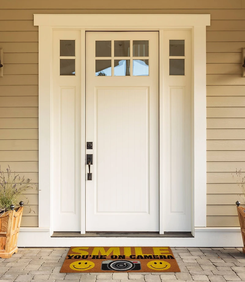 DII® Smile You're On Camera Doormat
