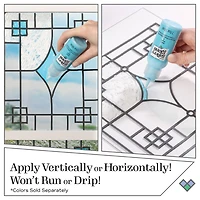 Plaid® Gallery Glass® Privacy Window Stained Glass Paint Set