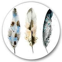 Designart - Colourful Boho Feathers V