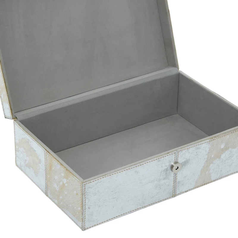 Silver Leather Glam Box Set