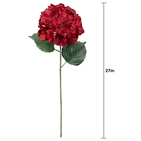 27.5" Red Jewel Hydrangea Stem by Ashland®