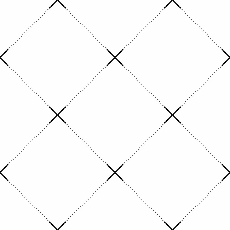 RoomMates Diamond Tile Geo Peel & Stick Wallpaper