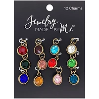 Jewelry Made By Me Birthstones Charms, 12ct.