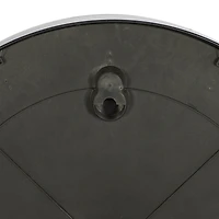 20" Glass Contemporary Wall Clock