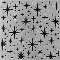 PA Essentials Star Pattern Stencil, 12'' x 12''