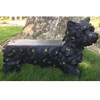 Santa's Workshop 29" Scotty Bench