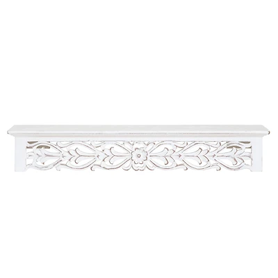 Habitat Décor Hyla 24" White Decorative Shelf