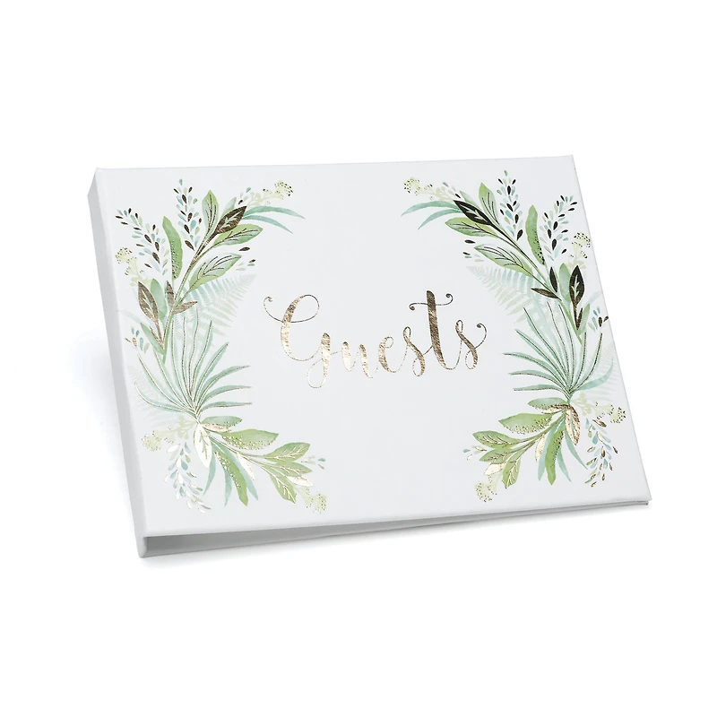 Hortense B. Hewitt Co. Greenery Guest Book
