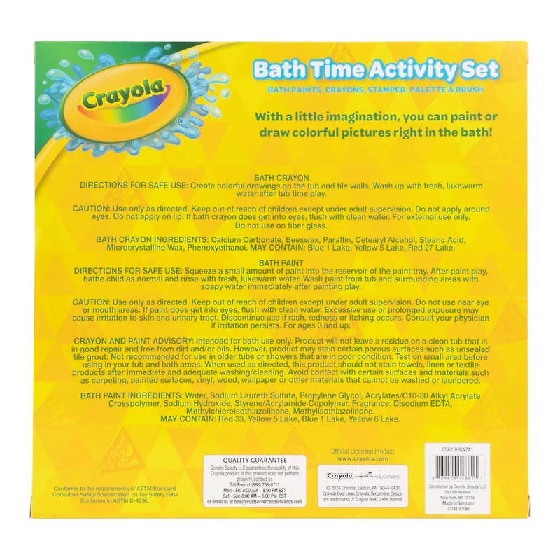 Crayola® Bath Time Activity Set