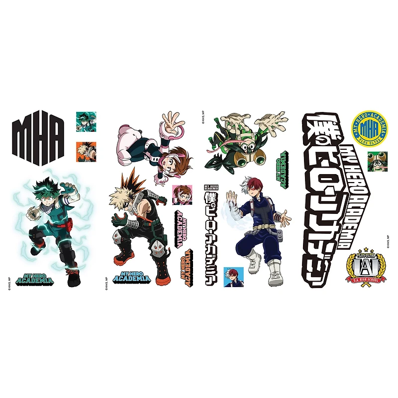 RoomMates My Hero Academia Wall Decals