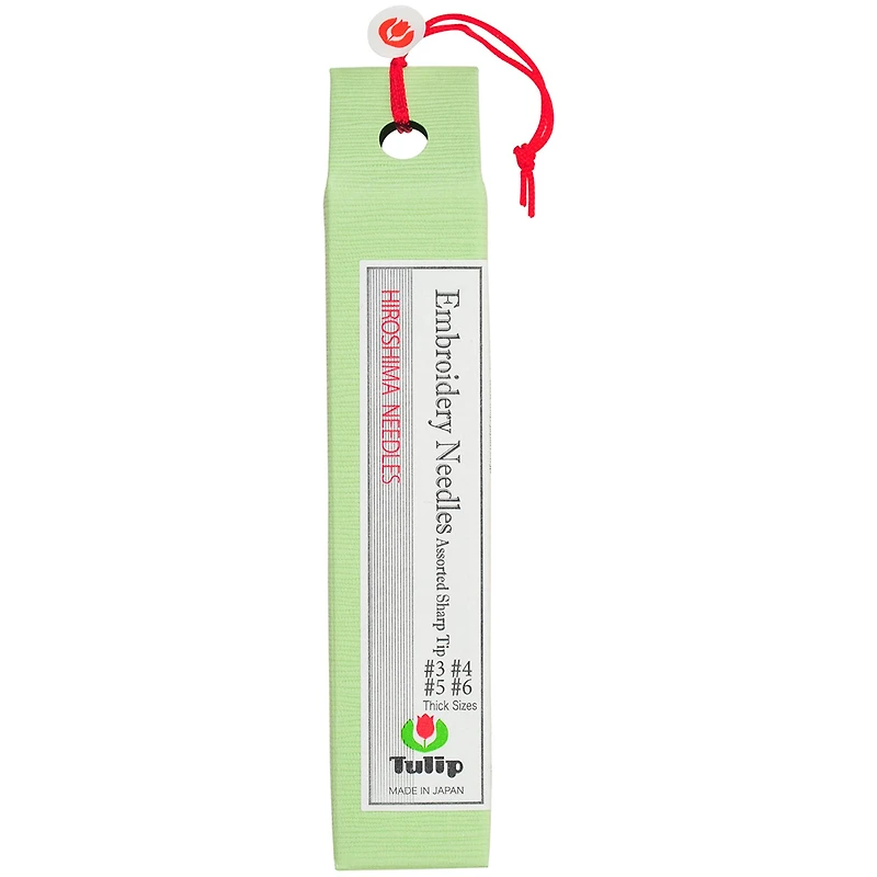 Tulip® Thick Sharp Tip Embroidery Needles, 8ct.