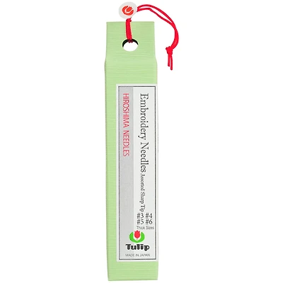Tulip® Thick Sharp Tip Embroidery Needles, 8ct.