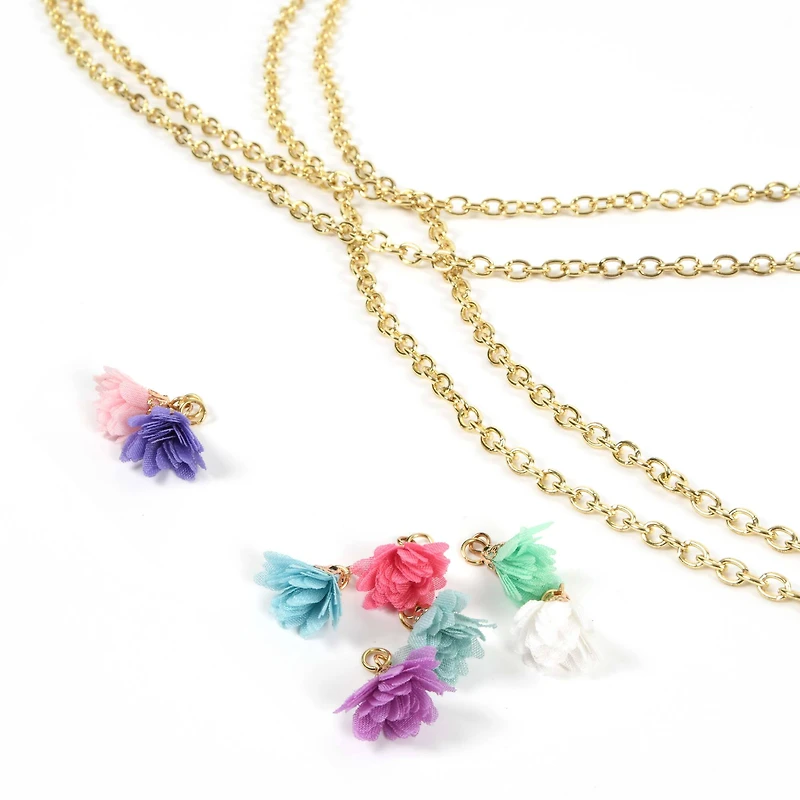 Mixed Petal Tassel Charm Set by Bead Landing™